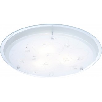 GLOBO 40409-3 | BrendaG Globo stropne svjetiljke svjetiljka 3x E27 krom, zrcalo, opal