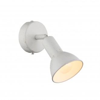 GLOBO 54648-1 | Caldera-Namus Globo spot svjetiljka s prekidačem elementi koji se mogu okretati 1x E14 bijelo
