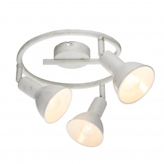 GLOBO 54648-3 | Caldera-Namus Globo spot svjetiljka elementi koji se mogu okretati 3x E14 bijelo