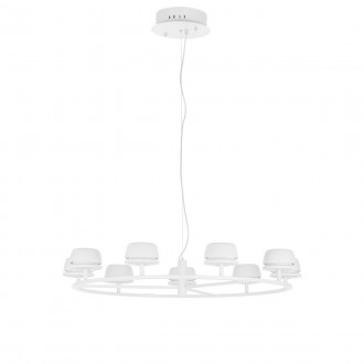 ITALUX AD16004-9A WH | Miranda-IT Italux visilice svjetiljka 1x LED 3900lm 3000K bijelo