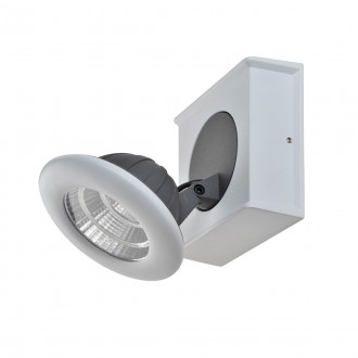 ITALUX FH31781A13 | Catalina-IT Italux spot svjetiljka elementi koji se mogu okretati 1x LED 660lm 3000K sivo, bijelo