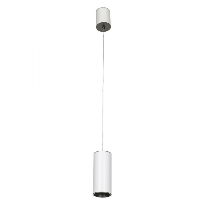 ITALUX HL7719/12W 3000K WH+GR | Moldes-Big Italux visilice svjetiljka 1x LED 820lm 3000K bijelo, krom