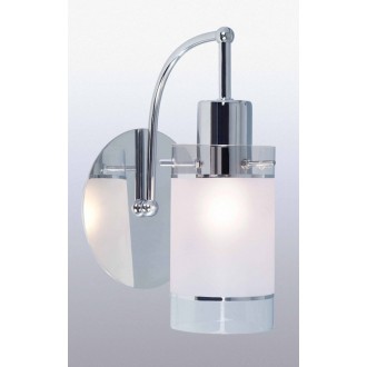 ITALUX MBM1560/1 | Vigo-IT Italux zidna svjetiljka 1x E27 krom, bijelo
