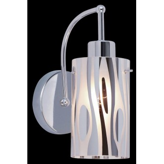 ITALUX MBM1575/1CR | Triplet Italux zidna svjetiljka 1x E27 bijelo, krom