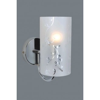 ITALUX MBM1587/1A | Rico-IT Italux zidna svjetiljka 1x E27 bijelo, krom
