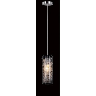ITALUX MDM1903/1 | Ibiza-IT Italux visilice svjetiljka 1x E14 prozirno, krom