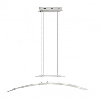 ITALUX P0642A CLEAR | Louna Italux visilice svjetiljka 1x LED 2250lm 3000K bijelo, krom