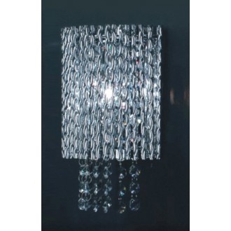 ITALUX W0207-01D-F4QL | Anabella Italux zidna svjetiljka 1x G9 3000K prozirno, srebrno, prozirno