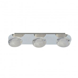 ITALUX ZWB-0001-03 CH | Steven-IT Italux stropne svjetiljke svjetiljka 1x LED 1200lm 3000K bijelo, krom, zrcalo