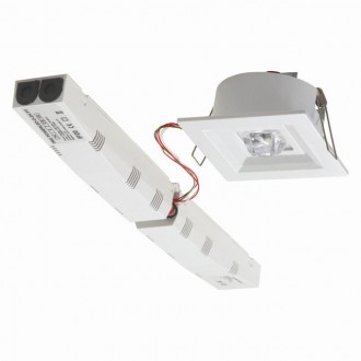 KANLUX 18649 | Tric-Powerled-PT Kanlux panik lampa svjetiljka ugradbene svjetiljke 1x LED 200lm 6000-8000K IP41 bijelo