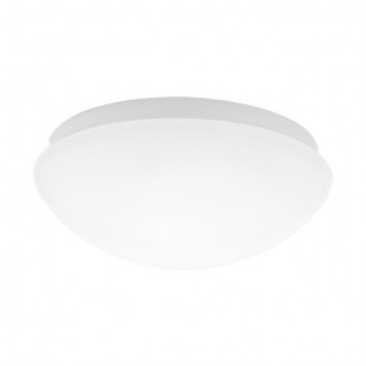 KANLUX 19001 | Pires Kanlux zidna, stropne svjetiljke svjetiljka okrugli 1x E27 IP44 IK06 bijelo
