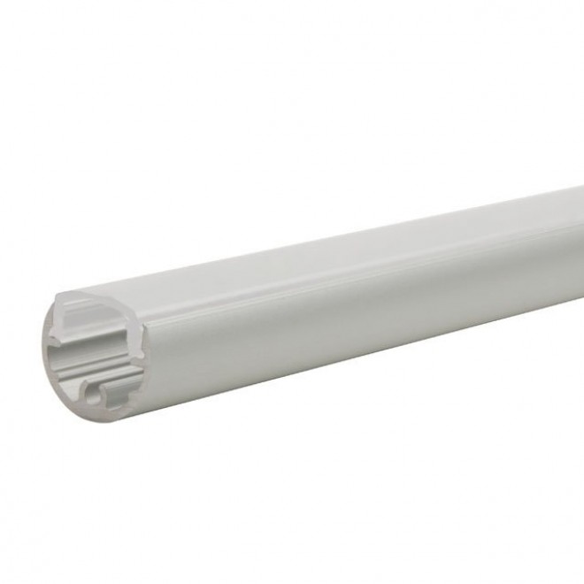 KANLUX 19160 | Kanlux aluminijski led profil A - bez sjenila - 1m za max. 8 mm LED trake aluminij