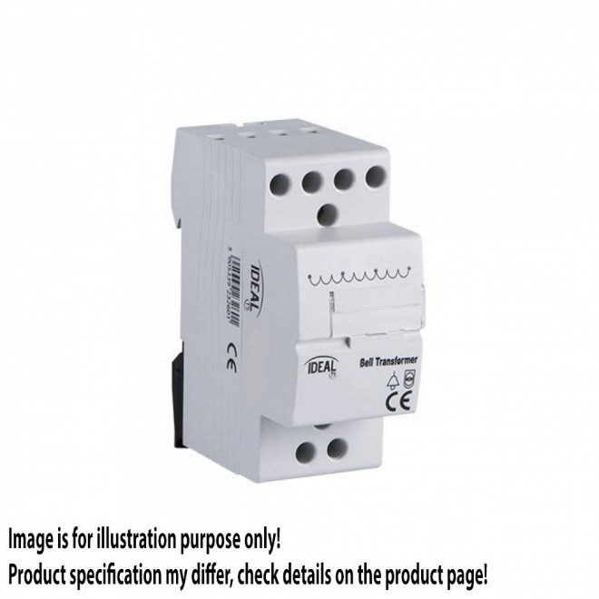 KANLUX 23260 | Kanlux zvona koja se mogu montirati na šine transformator DIN35 modul, 8V/12V/24V svjetlo siva