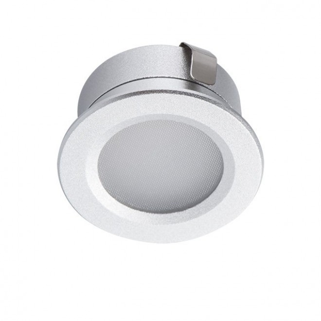 KANLUX 23520 | Imber Kanlux ugradbena svjetiljka okrugli Ø30mm 1x LED 40lm 4000K IP65 srebrno
