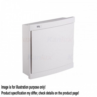 KANLUX 23623 | Kanlux ugradna razdjelna kutija DIN35, 24P pravotkutnik IP30 IK07 bijelo