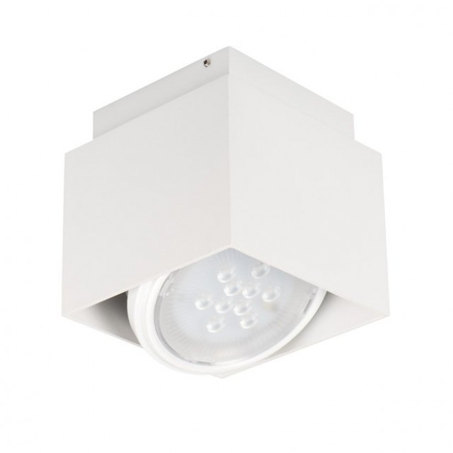 KANLUX 24361 | Sonor Kanlux stropne svjetiljke svjetiljka četvrtast izvori svjetlosti koji se mogu okretati 1x G53 / AR111 bijelo