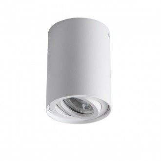 KANLUX 25479 | Bord Kanlux stropne svjetiljke svjetiljka cilindar izvori svjetlosti koji se mogu okretati 1x GU10 bijelo