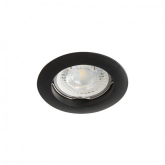 KANLUX 25995 | Vidi Kanlux ugradbena svjetiljka okrugli Ø79mm 1x MR16 / GU5.3 crno