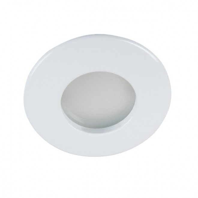 KANLUX 26303 | Qules Kanlux ugradbena svjetiljka okrugli Ø83mm 1x GU10 IP44/20 bijelo
