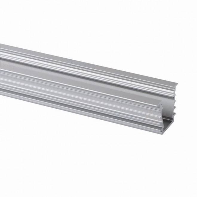 KANLUX 26554 | Kanlux aluminijski led profil I - bez sjenila - 1m za max. 10 mm LED trake aluminij