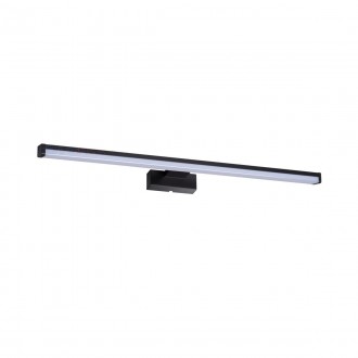 KANLUX 26684 | Asten Kanlux zidna svjetiljka pravotkutnik 1x LED 850lm 4000K IP44 crno, bijelo