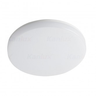 KANLUX 26985 | Varso Kanlux zidna, stropne svjetiljke svjetiljka okrugli sa senzorom 1x LED 3600lm 4000K IP54 bijelo