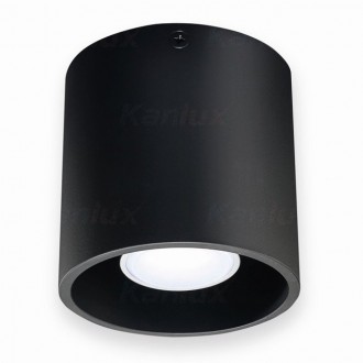 KANLUX 27033 | Algo Kanlux stropne svjetiljke svjetiljka 1x GU10 crno