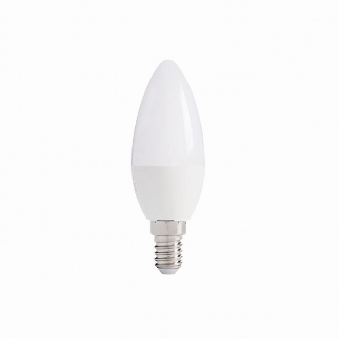 KANLUX 27296 | E14 5,5W -> 41W Kanlux oblik svijeće C37 LED izvori svjetlosti IQ-LED SAFE light 490lm 6500K 280° CRI>80