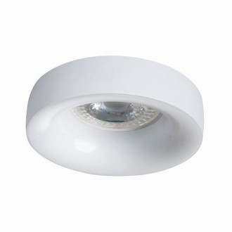 KANLUX 27804 | Elnis Kanlux ugradbena svjetiljka okrugli bez grla Ø98mm 1x MR16 / GU5.3 / GU10 bijelo