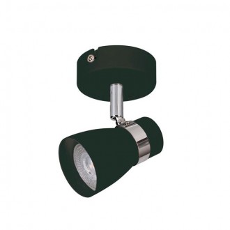 KANLUX 28761 | Enali Kanlux zidna, stropne svjetiljke svjetiljka elementi koji se mogu okretati 1x GU10 crno