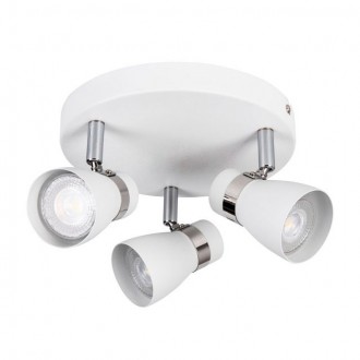 KANLUX 28764 | Enali Kanlux zidna, stropne svjetiljke svjetiljka elementi koji se mogu okretati 3x GU10 bijelo