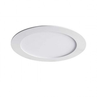 KANLUX 28937 | Rounda Kanlux ugradbene svjetiljke LED panel okrugli Ø120mm 1x LED 330lm 4000K IP44/20 bijelo