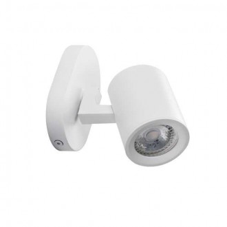 KANLUX 29120 | Laurin Kanlux zidna, stropne svjetiljke svjetiljka elementi koji se mogu okretati 1x GU10 bijelo