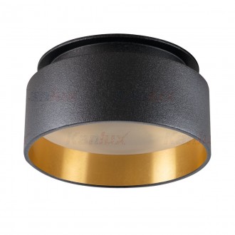 KANLUX 29232 | Govik Kanlux ugradbena svjetiljka okrugli bez grla Ø80mm 1x MR16 / GU5.3 / GU10 crno, zlatno, bijelo