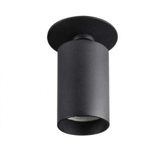 KANLUX 29311 | Chiro Kanlux ugradbena svjetiljka okrugli elementi koji se mogu okretati Ø77mm 1x GU10 crno