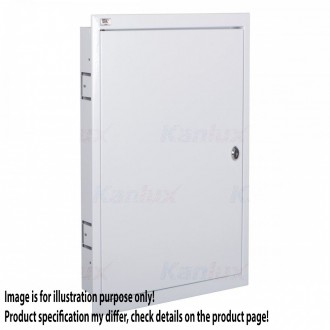 KANLUX 29322 | Kanlux ugradna razdjelna kutija DIN35, 72P pravotkutnik IP30 bijelo