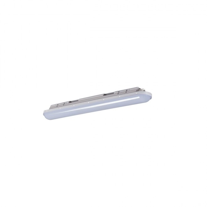 KANLUX 31410 | Dicht-LED Kanlux stropne svjetiljke svjetiljka - 60 cm 1x LED 1800lm 4000K IP65 sivo, bijelo