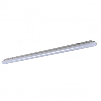 KANLUX 31412 | Dicht-LED Kanlux stropne svjetiljke svjetiljka - 150 cm 1x LED 4800lm 4000K IP65 sivo, bijelo