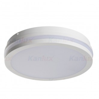 KANLUX 33340 | Beno Kanlux zidna, stropne svjetiljke svjetiljka okrugli 1x LED 2060lm 4000K IP54 bijelo