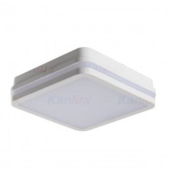 KANLUX 33381 | Beno Kanlux zidna, stropne svjetiljke svjetiljka četvrtast 1x LED 1480lm 3000K IP54 bijelo