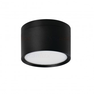 KANLUX 35677 | Tiberi-Pro Kanlux stropne svjetiljke svjetiljka - true colors okrugli 1x LED 2200lm 4000K IP54 crno