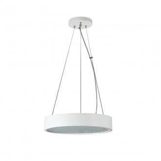 KANLUX 36503 | Jasmin-K Kanlux visilice svjetiljka okrugli 2x E27 bijelo mat, bijelo