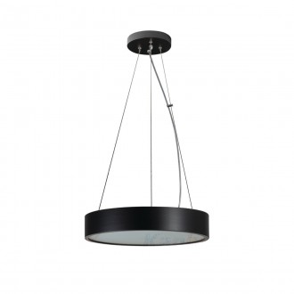 KANLUX 36506 | Jasmin-K Kanlux visilice svjetiljka okrugli 2x E27 crno, bijelo