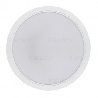 KANLUX 36514 | Tavo Kanlux ugradbene svjetiljke LED panel okrugli Ø220mm 1x LED 2600lm 4000K IP44/20 bijelo
