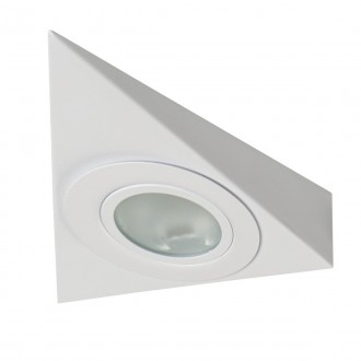 KANLUX 36631 | Zepo Kanlux osvjetljenje ploče svjetiljka trougao 1x G4 bijelo