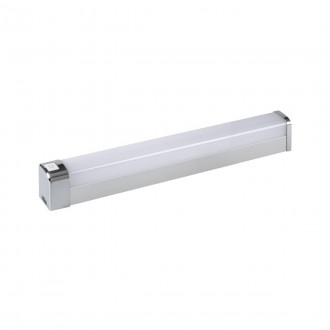 KANLUX 36655 | Akvo Kanlux zidna svjetiljka s prekidačem 1x LED 2300lm 4000K IP44 krom, bijelo