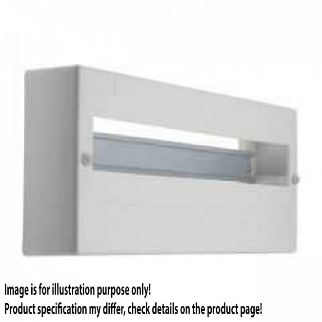 KANLUX 3854 | Kanlux zidna radjelna kutija DIN35, 18P pravotkutnik IP30 IK06 bijelo