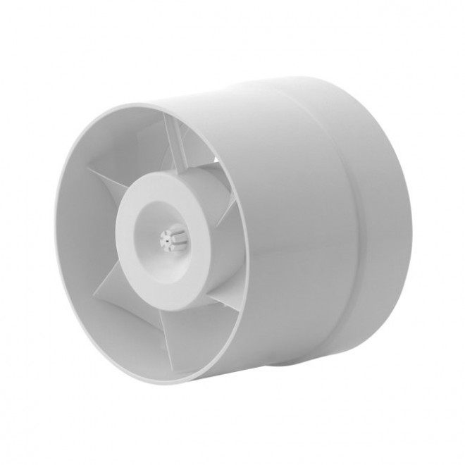 KANLUX 70900 | Kanlux kanalski ventilator Ø100 100m3/h okrugli toplinski osigurač IP24 bijelo
