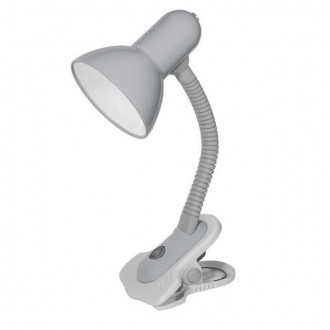 KANLUX 7150 | Suzi Kanlux svjetiljke sa štipaljkama svjetiljka s prekidačem fleksibilna 1x E27 srebrno