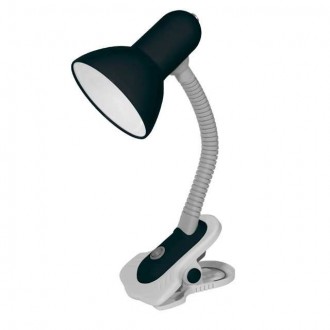 KANLUX 7151 | Suzi Kanlux svjetiljke sa štipaljkama svjetiljka s prekidačem fleksibilna 1x E27 crno